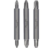 Бита для заворачивания BOSCH Extra Hard двусторонняя 60 мм PH/PH 3шт 2607001748