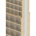Стойка СТЕЛЛА-ТЕХНИК бежевая двусторонняя напольная (600х380х1650) [406-09-08-00-B]