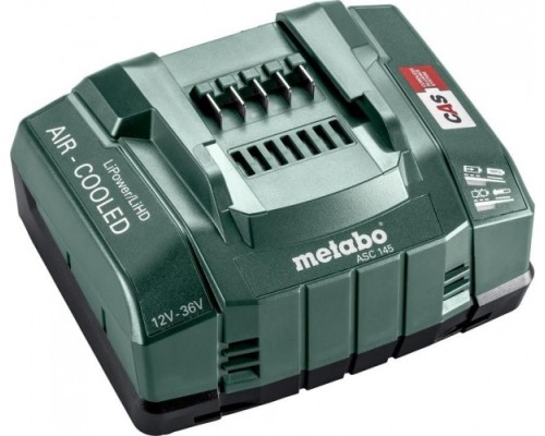 Зарядное устройство для аккумуляторов METABO ASC 145 Li-Ion и LiHD [627378000]