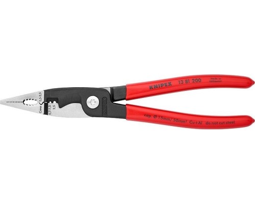 Клещи электромонтажные KNIPEX 1381200SB 200 мм [KN-1381200SB]