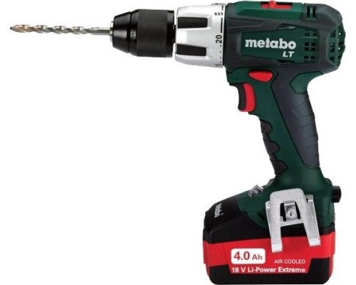 Аккумуляторная дрель-шуруповерт METABO SB 18 LT 2x4.0 Ач, ударная [602103500]