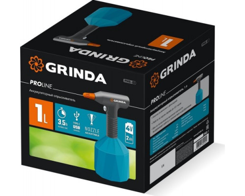 Опрыскиватель аккумуляторный GRINDA PHS-1, 1 л