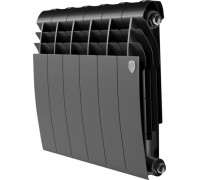 Радиатор отопления ROYAL THERMO Biliner B 350 Черный - 6 секц. биметаллический НС-1682258