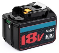 Аккумулятор TopON для Makita BL1860B 18В, 6.0Ah (Li-Ion) TOP-PTGD-MAK-18-6.0