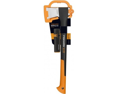 Топор - колун FISKARS X17 - M + точилка 1020182