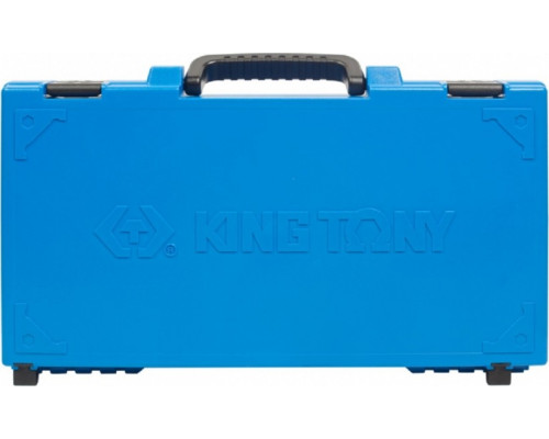 Набор головок 1/2" KING TONY 4523MRV01 с принадлежностями, 6-гранные, 8-32 мм, 23 предмета