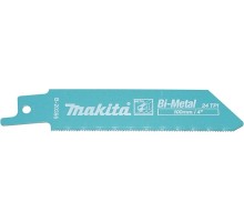 Полотна для сабельных пил MAKITA B-20395 для металла 100x0,9x24tpi, 5 шт.