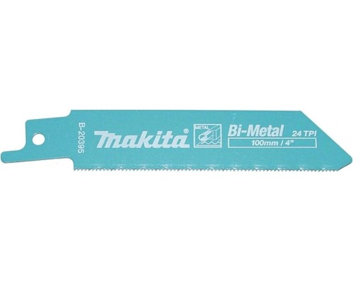 Полотна для сабельных пил MAKITA B-20395 для металла 100x0,9x24tpi, 5 шт.