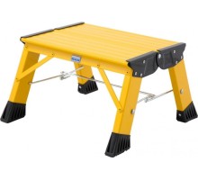 Складная подставка KRAUSE MONTO TREPPY PLUSLINE 1 ступень, желтая 130334
