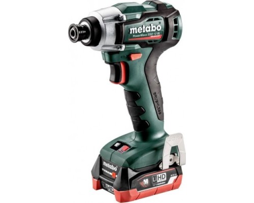 Гайковерт аккумуляторный METABO PowerMaxx SSD 12 BL 2х4.0 Ач LiHD кейс L 2х4.0 Ач LiHD кейс, бесщеточный [601115800]