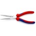 Длинногубцы KNIPEX KN-2615200SB с режущими кромками, 200 мм