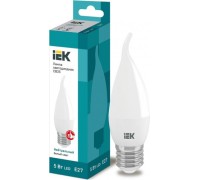 Лампа светодиодная IEK С35 5Вт 4000К Е27 Свеча на ветру LLE-CB35-5-230-40-E27
