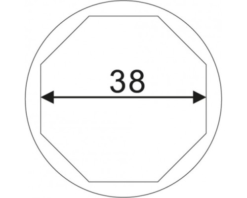 Головка для колпачков инжекторов 8-гранная JTC 4139 1/2