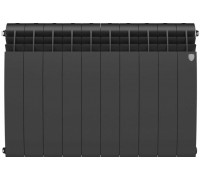 Радиатор отопления ROYAL THERMO Biliner B 500 Черный -10 секц. биметаллический НС-1682285