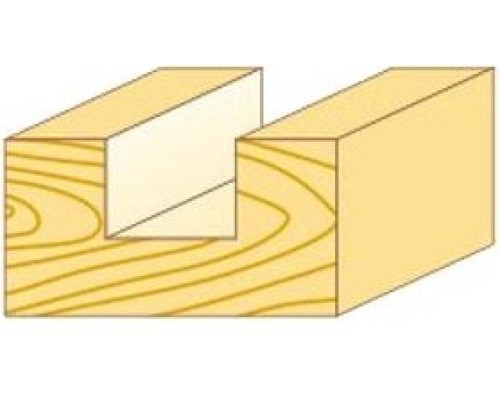 Фреза по дереву АТАКА пазовая прямая 001250-1 [2517020]