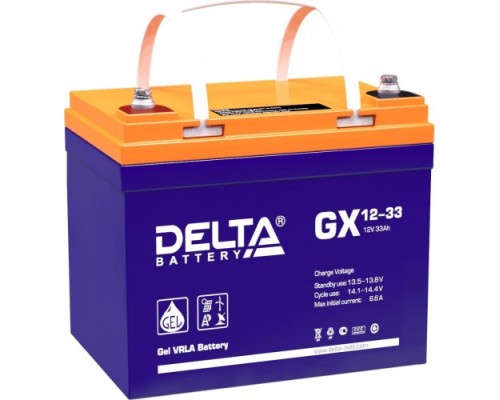 Аккумулятор DELTA GX 12-33 (GEL)