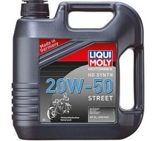 Масло для мотоциклов LIQUI MOLY SAE 20W50 Motorbike HD Synth Street 4 л 3817 синтетическое [3817]