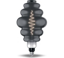 Лампа светодиодная GAUSS Honeycomb filament 8.5w 165lm 1800к е27 gray led [161802005]