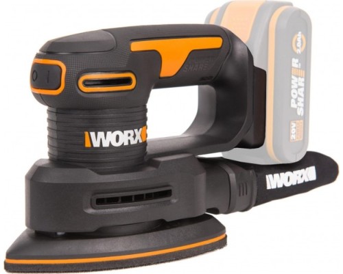 Виброшлифмашина дельтавидная аккумуляторная WORX WX822.9 без АКБ и ЗУ [WX822.9]