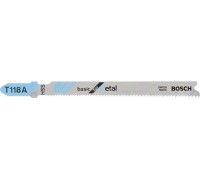 Пилки по металлу BOSCH T118А (3шт.) 2608631507