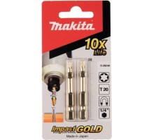 Бита для заворачивания MAKITA B-28248 Impact Gold T20, 50 мм, E-form (MZ), 2 шт.