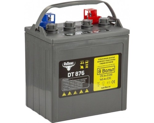 Аккумулятор RUTRIKE WET 8V120A/H C3 тяговый DT876 (T-875) [024198]