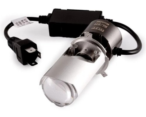 Модули светодиодные MTF LIGHT MiniLENS H4/H19, 12V, 30/45W, 5500K, 4500LM, 2шт. MH4K5