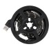 Лента светодиодная LAMPER 141-384 5B, SMD2835, 4,8Bт/м, 60 LED/м, зеленый, 8мм/1м USB коннектор