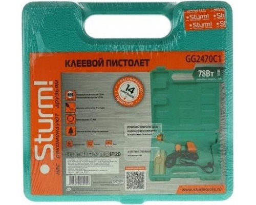 Пистолет термоклеевой сетевой STURM GG2470C1 [GG2470C1]