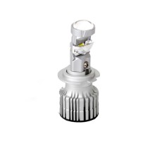 Линзы светодиодные MTF LIGHT MiniLENS H7 12/24v, 55w, 6000k, 4000lm, комплект MLH7K5