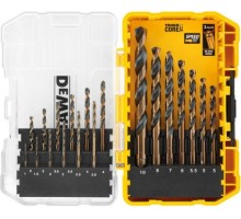 Набор сверл по металлу DeWALT 1,0-10 мм 19 шт. HSS DT70728-QZ DT70728-QZ