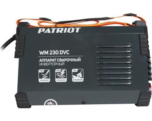Сварочный инвертор PATRIOT WM230DVC MMA + маска 300D [605302291]