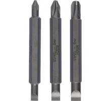 Бита для заворачивания BOSCH Extra Hard двусторонняя 60 мм S/PH 3шт 2607001746