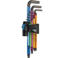 Набор шестигранников WERA 950 SPKL/9 SM HF Multicolour 9 предметов WE-022210 [WE-022210]