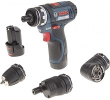 Аккумуляторная дрель-шуруповерт BOSCH GSR 12V-15 FC Set [06019F6000]