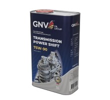 Масло трансмиссионное GNV Transmission Power Shift 75W90 GL-4/5 (металл. канистра) 1 л GTP1M72010017517590001