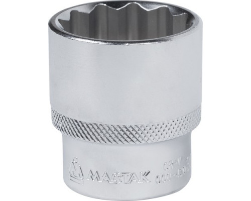 Головка двенадцатигранная торцевая 1/2" 30 мм МАСТАК 000-42030