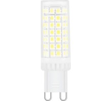 Лампа светодиодная GAUSS G9 g9 ac185-265v 6,5w 700lm 6500k керамика led [107309306]