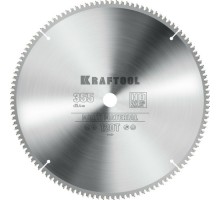 Пильный диск по алюминию KRAFTOOL Multi Material 355х25.4мм 120т 36953-355-25.4