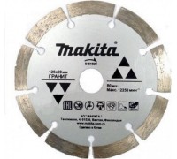 Алмазный диск для резки гранита MAKITA D-51029 сегментированный 125х20