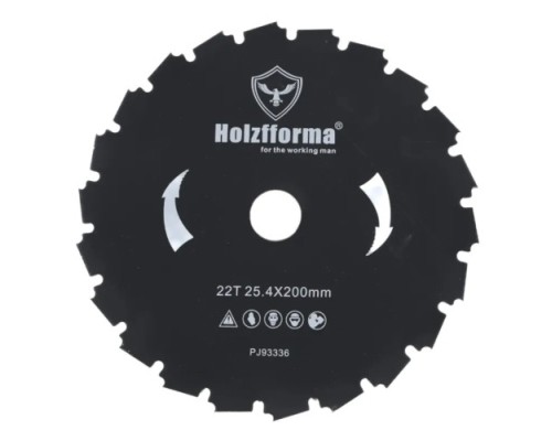 Диск кустореза HOLZFFORMA 22T 25,4х200 мм [PJ93336]