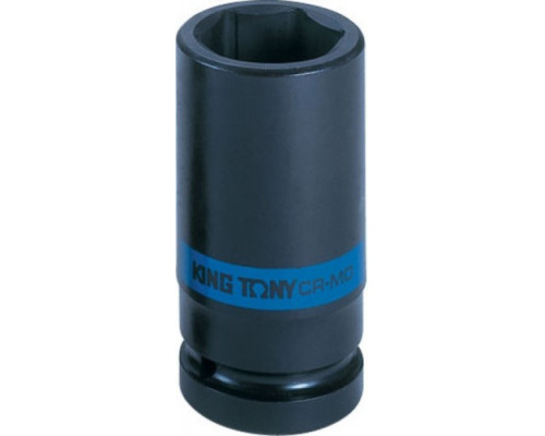 Ударная головка шестигранная глубокая 3/4" KING TONY 643538М 38 мм