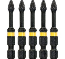 Бита для заворачивания ударная DeWALT РZ2х50 мм (5шт) IMPACT TORSION DT7391T [DT7391T-QZ]