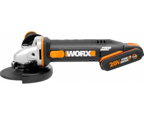 Угловая шлифмашина аккумуляторная WORX WX803