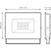 Проектор светодиодный GAUSS BASIC 70W 6300lm 6500k графитовый [688100370]