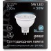 Лампа светодиодная GAUSS MR16 12v 5w 530lm 4100k gu5.3 led [201505205]