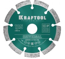 Алмазный диск для резки бетона KRAFTOOL UNIVERSAL 125 мм [36680-125]