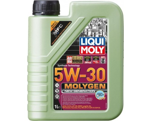 Масло моторное LIQUI-MOLY SAE 5W30 Molygen New Generation DPF 1 л 21224 синтетическое [21224]