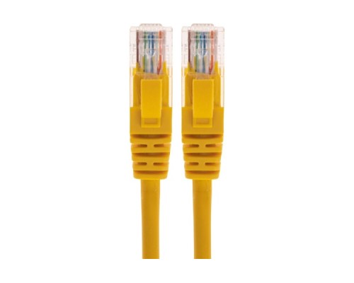 Патч-корд REXANT 02-0295-2 U/UTP, CAT 6, RJ45-RJ45, 26AWG, LSZH, желтый 2м