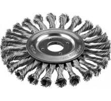 Щетка обдирочная для УШМ круглая  ЗУБР D-150 М14 35190-150 35190-150_z02